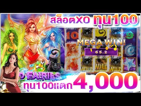 สล็อตxo (ทุน100) slot wild fairies ไม่ถึงนาทีเเตก 4000