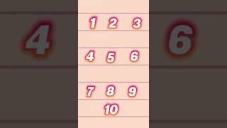 1to 10 Counting in English for Kids #countingforkids #kidseducation #kidslearning