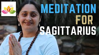 Meditation for Sagittarius Natives at  #astrojyotihealing