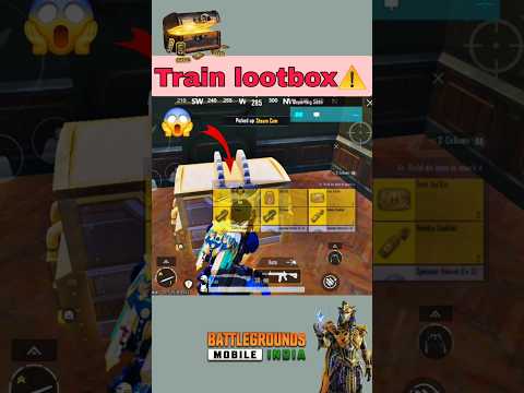 Train lootbox ll 😱 #bgmi #bgmishorts #bgmifunnyclips #tipsandtricks