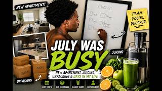July Was So Busy! | A Day with Devo | Juicing & More