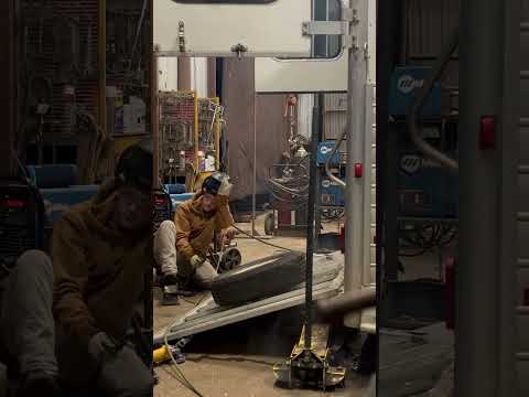 Welding humor. Firecracker got him jumpy!