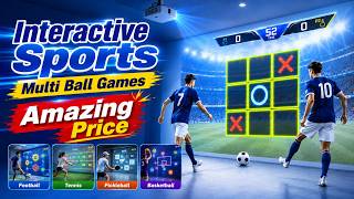 How to Turn Your Interactive Wall into a Multi-Sports System | Football, Tennis & Pickleball Games
