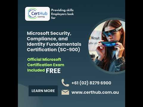 Microsoft Security, Compliance, and Identity Fundamentals Certification (SC-900) from CertHub