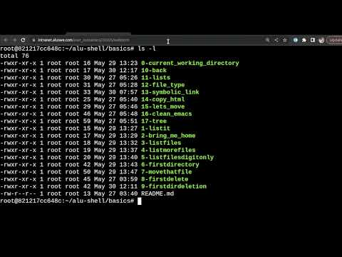 Alu's Shell Basics PLD  Part 2:  30 || 05 || 2023