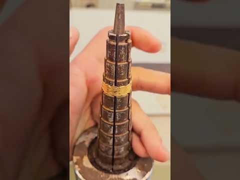 Handcrafted Gold Ring Making Process 🎉  #jewelry  #luxury #Craftsmanship #gold