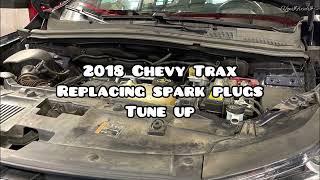 2018 Chevy Trax Spark Plug Replacement/Chevy Trax Tune Up #sparkplugs