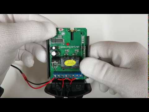 2 Channel Outdoor Receiver for Garage door  Full memory delete