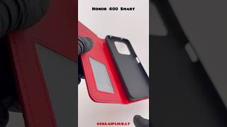 Honor 400 Smart Wallet magnetic flip pu leather with 4 card slot black case-чехол для телефона-etui