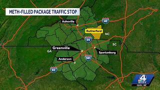 Deputies: Traffic stop uncovers 13 pounds of meth inside 'large mailed package'
