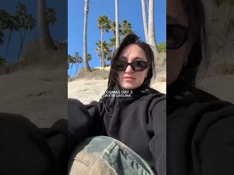Spend the day in Laguna with me #vlogmas #dayinthelife #lagunabeach #dailyvlog #aestheticvideo