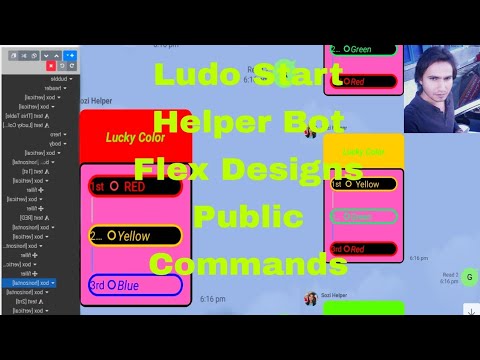 Helper Bot line public commands linedevoloper | How to make selfbot helper flex design for Ludo Star