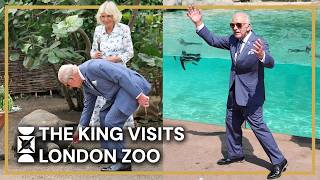 Charles and Camilla Visit London Zoo for ZSL’s 200th Anniversary