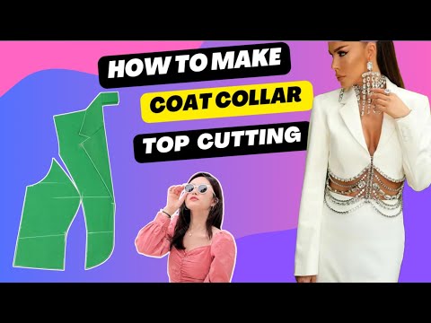 Coat Collar Western Top Cutting And Stitching