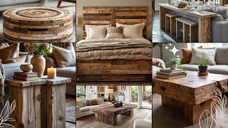 Reclaimed Wood Furniture & Décor Ideas Timeless Pieces with a Story to Tell