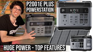 2025's Best Power Station? - Oukitel P2001 Plus Review (Huge 2400W Out, 2048Wh, 1800W 1Hr Charge)