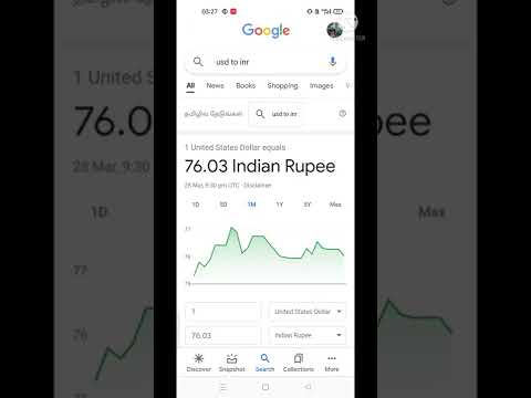 dollar ko Indian rupiece mein kaise convert Karen