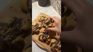 Puff pastry Nutella twirls #puffpastry #easyrecipe