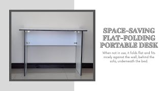 SpaceSave FLIP n FLAT Folding Desk