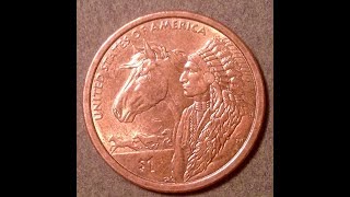 Hard To Find Dollar Coins: 2012 Sacagawea / Native American