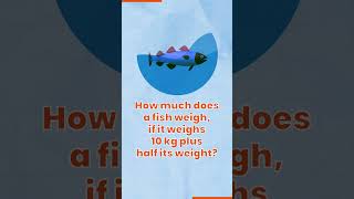 Can you solve this fishy math problem? #mathchallenge #365daysofmath
