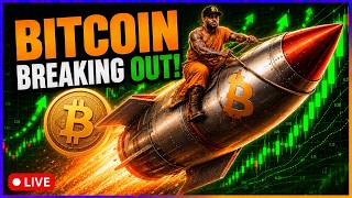 Bitcoin Breaking Out! Live Trading & TA