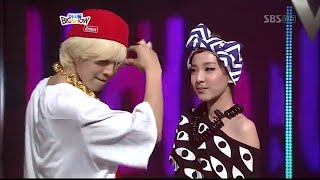 [EngSub] G-DRAGON - Interview + HELLO (with DARA from 2NE1) @ SBS IDOL BIG SHOW
