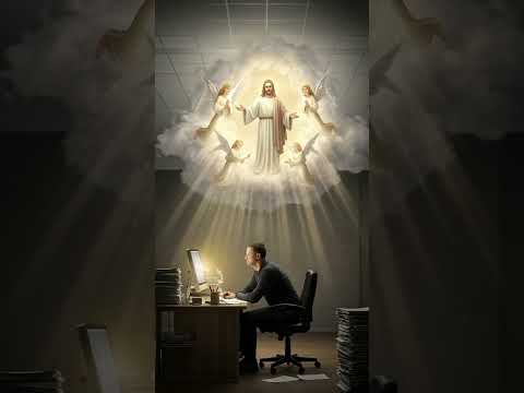 It’s Monday -Jesus sends Angels to watch over you at Work. #jesus #fyp #jesuslovesyou #secondcoming