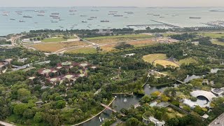 Marina bay sands sky observatory deck day view tour -travel vlog singapore-Top place to see