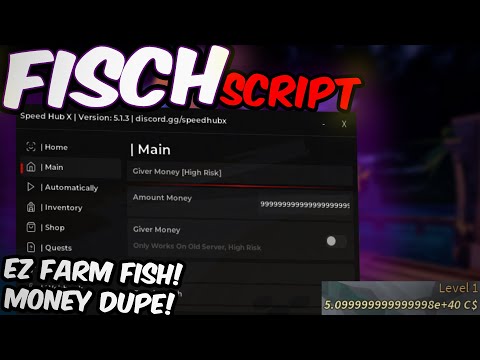 [SPEED HUB] UPD FISCH Script 2025 Undetectable - DUPE MONEY! | AUTOFARM FISH | AUTO EVENT | MORE!!🔥🔥