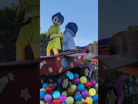 ASMR Disneyland Pixar Fest Parade 🩵 "Better Together" ✨ Amusement #ASMR #Shorts