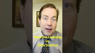 Machine Learning and Data Science, what's the difference? #shorts