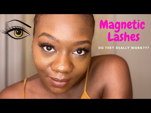 Magnetic Lashes... Do they really work??? Moxie Lash