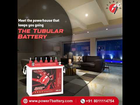 High capacity. Fast charging. Long life – Power 7 delivers it all#HighCapacity #FastCharging