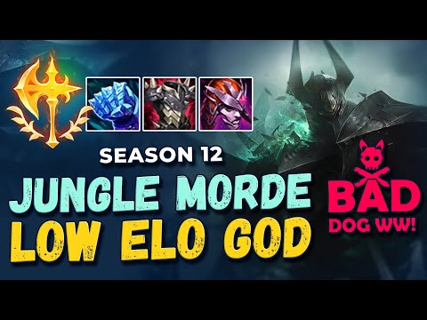 TANK MORDEKAISER JUNGLE | The Hard Road to Diamond as a Gold Player