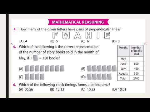 Class 6 IMO Sample Paper | SOF Olympiad Preparation 2025 | #viral  #matholympiad #class6maths #maths