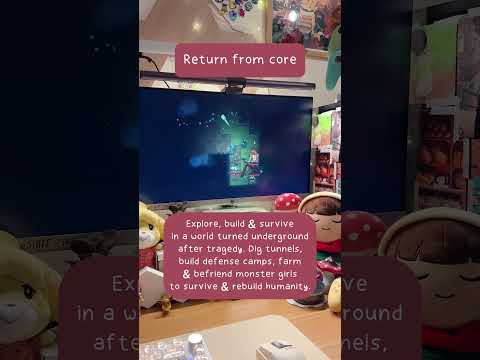 An underground Stardew Valley?!🌲👀 | Return from core #keymailer #returnfromcore