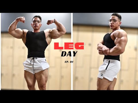 Pro Season Begins / Leg Day - Abrahan Sanchez Road To Olympia