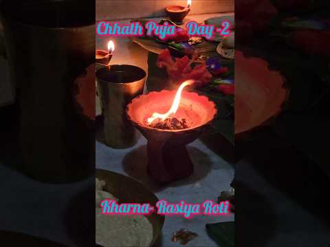 Chhath Puja - Day 2 (Kharna) #chhathpuja #chhath #viralvideo  #viralshorts