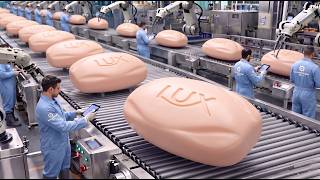 Inside the Lux Soap Factory | How Millions of Coconut Soap Bars Are Made Every Day