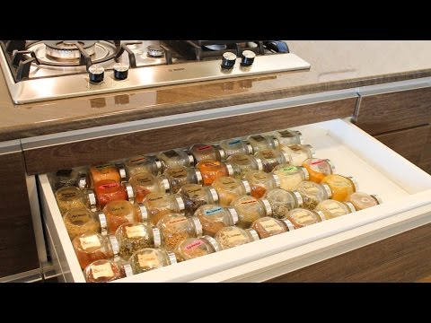 Spice storage solution | Organize spices using cheap Ikea spice jars