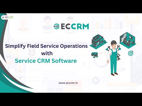 CRM Software for Service Industry | Service CRM | Field Service Management Software #crm #business