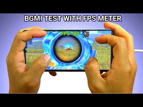 POCO X6 PRO 120 FPS BGMI TEST  FPS METER