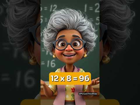 12x Times Tables - Easy & Fun Math for Kids!  #kidslearning #kidsmaths #timestables #kidsfunlearning