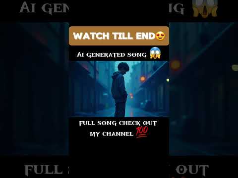 ai generated song 2😍 #short #music