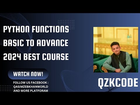 Python advanced course l python function l 2024 l beginners to advance