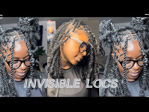 INVISIBLE LOCS TUTORIAL Braid Method | #invisiblelocs