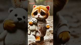 Cet animation video 🥺#cat #ultraman #funnyanimal #movie #cartoon #ultramanlucu #funnycat 🥺🥺