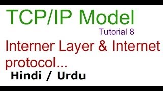 Internet Protocol IP and internet layer in Hindi Urdu 2, TCP IP protocol suite tutorial lecture 8