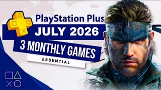 PlayStation Plus Essential July 2026 Monthly Games | PS Plus July 2026